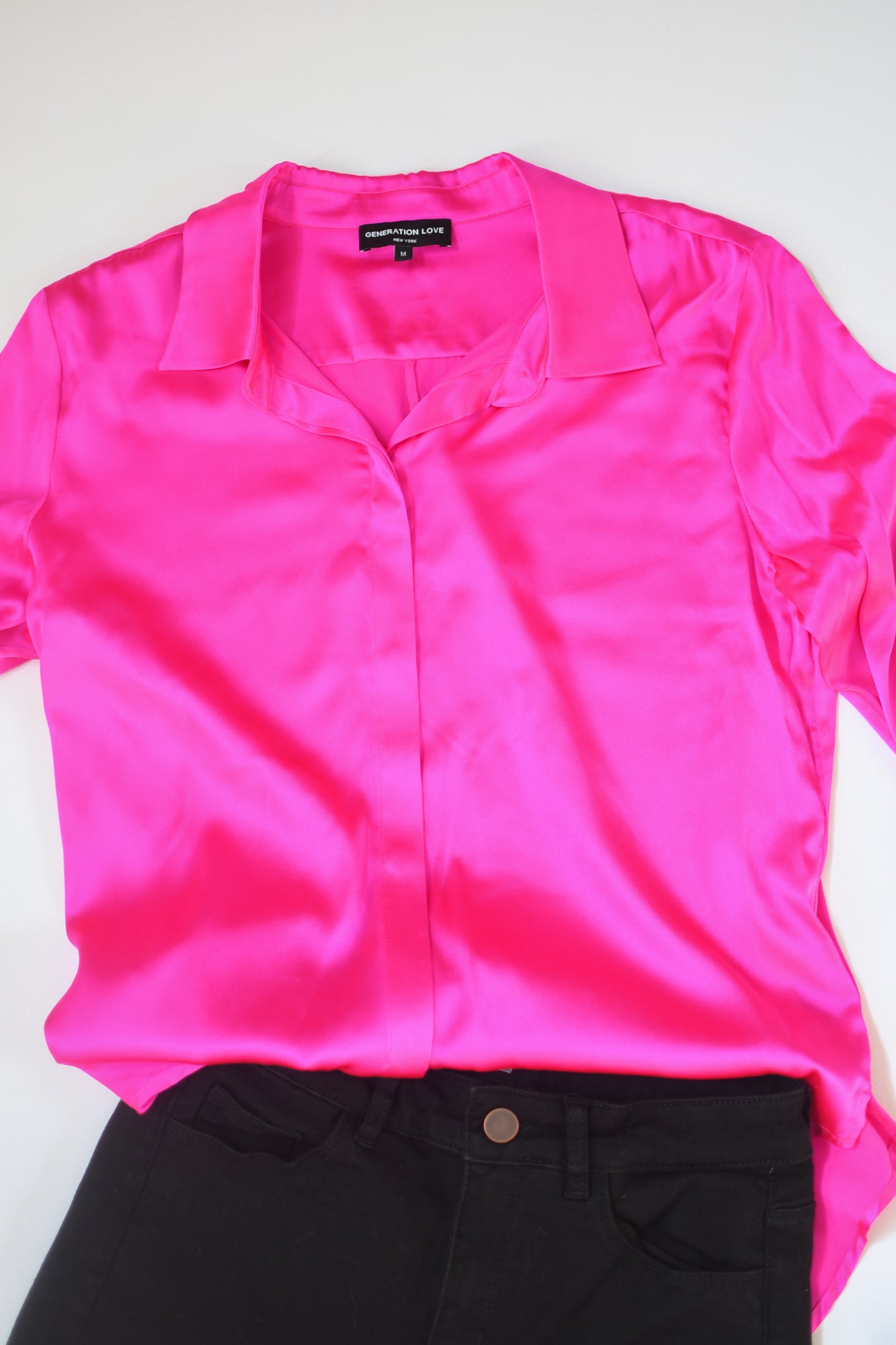 GENERATION LOVE HOT PINK BLOUSE