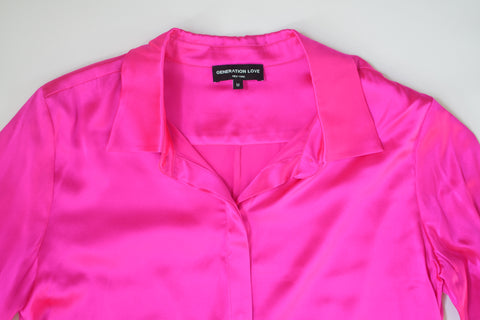 GENERATION LOVE HOT PINK BLOUSE