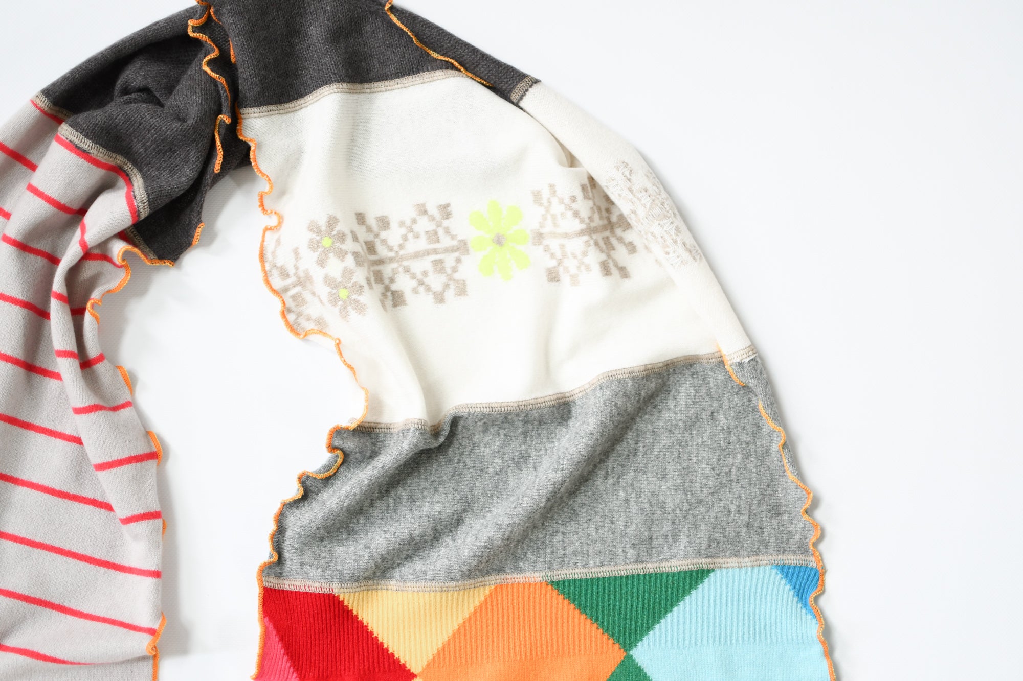 PATCHWORK SCARF