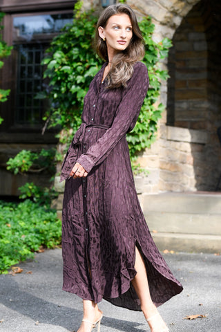 BELLA DAHL FRENCH ROAST MAXI DRESS