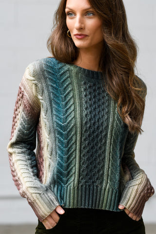 AUTUMN CASHMERE MILITARY SWEATER